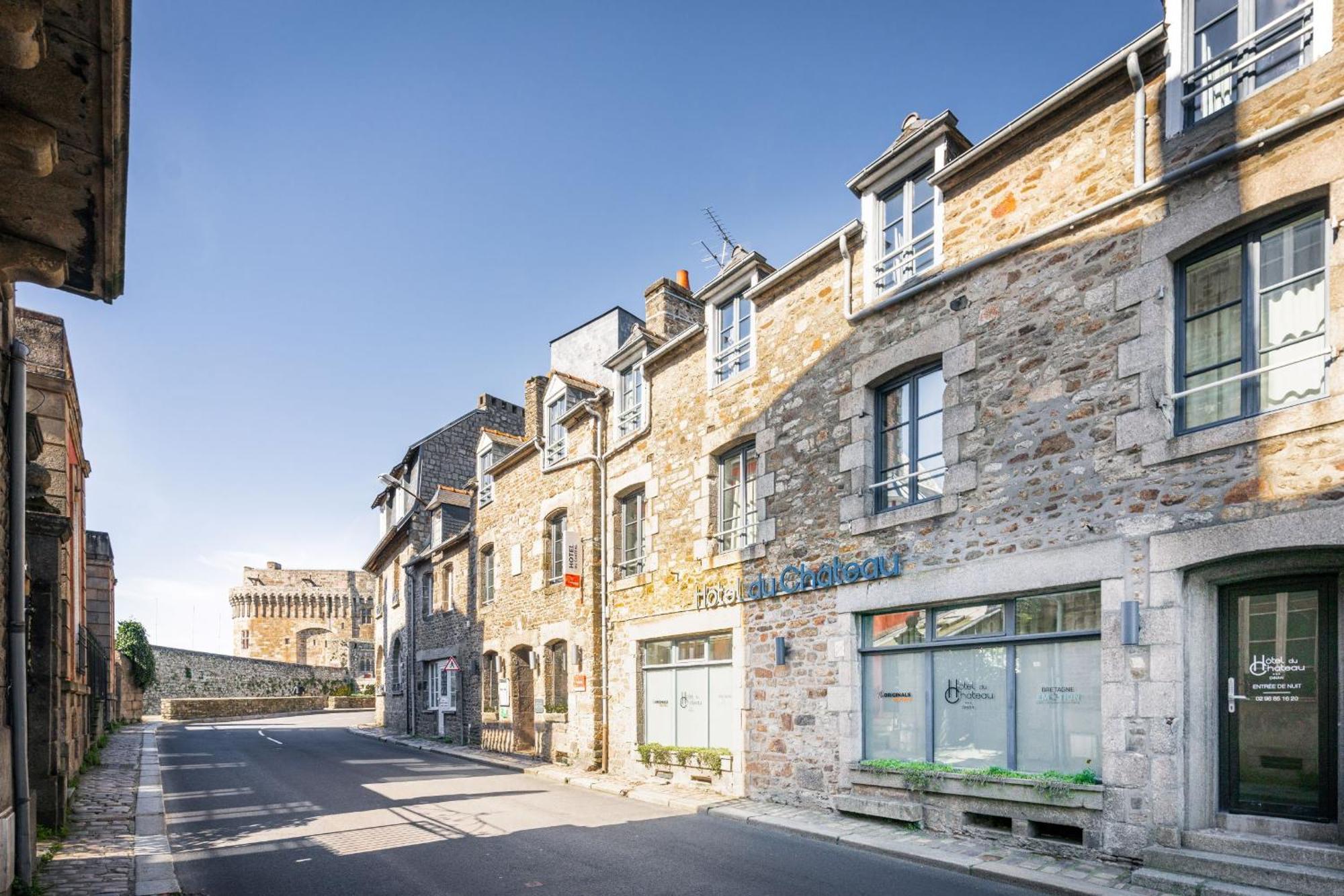 Hotel Du Chateau Dinan - Originals Boutique Exteriör bild
